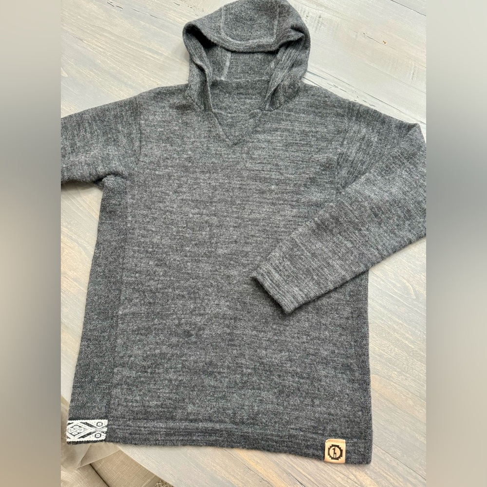 EUC PAKA Apparel The Hoodie Charcoal Size Small